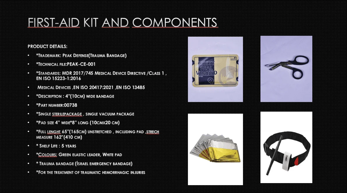 FIRST AID KITS
